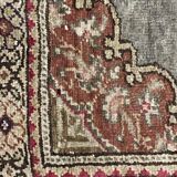 Vintage carpet in silk and cotton Kayseri Turkey 102x21cm