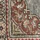 Vintage carpet in silk and cotton Kayseri Turkey 102x21cm