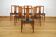 6 Danish teak chairs from 1960 by Henning Sorensen