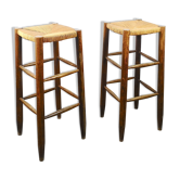 Set de 2 tabourets vers 1950