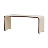 Console / side desk produced by the Belgian company Bergwood in the 1970s.