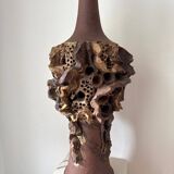 Table lamp by Bodil Marie Nielsen, denmark,  brutalist, 1960s