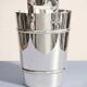 Modernist silver-plated champagne and ice bucket, 1950s.