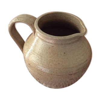 Glazed sandstone jug pitcher