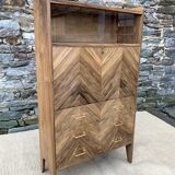 Vintage writing desk in rosewood