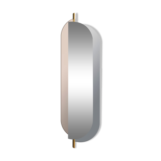 Red edition totem mirror 47x160cm