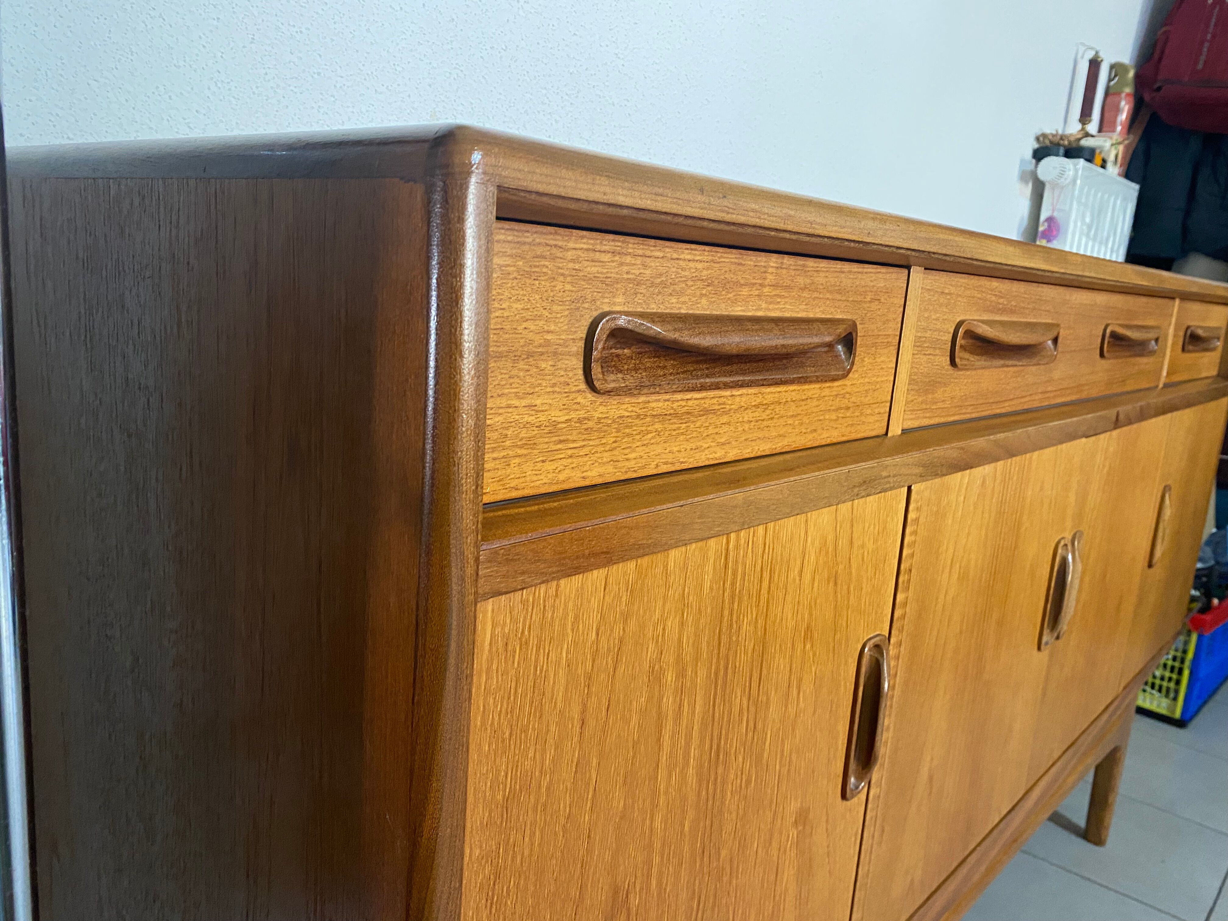 Scandinavian teak row G-Plan By Victor Wilkins 1960