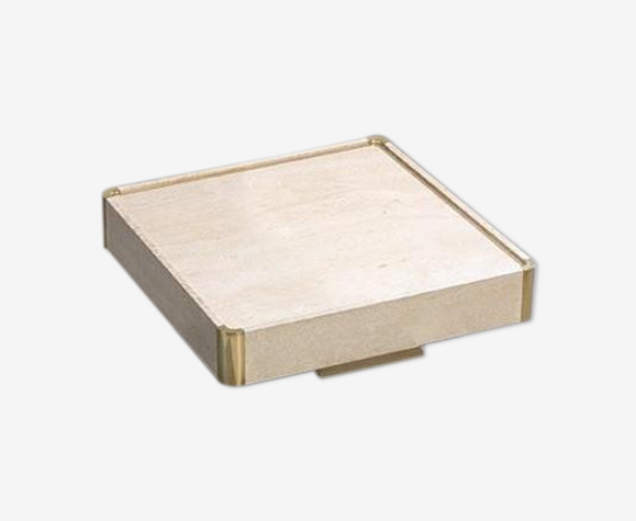Table basse en travertin