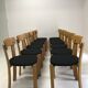Designer Bruno Rey's suite of 12 chairs