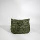 Ensemble de fauteuil et pouf Togo en tissu Heritage Wave