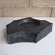 Large brutalist slate catchall from Trélazé, 1970s.