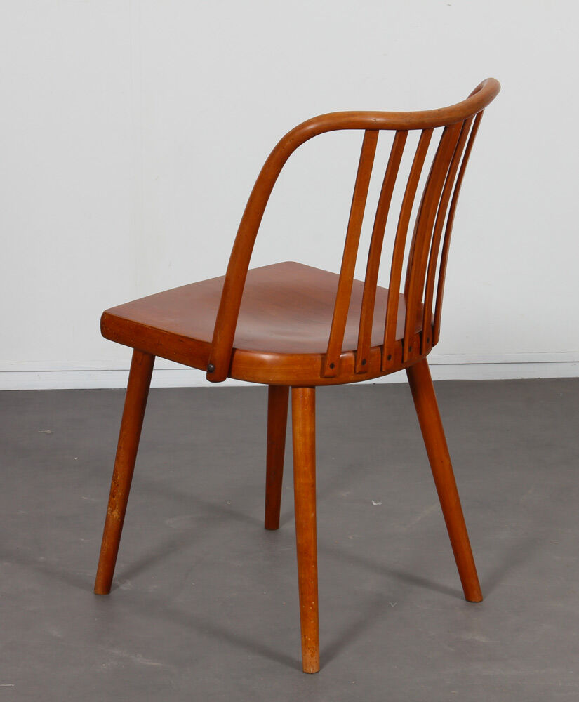 Set of 3 vintage chairs by Antonin Suman for Ton, 1960