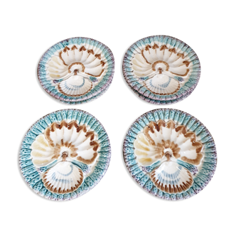 Assiettes barbotine
