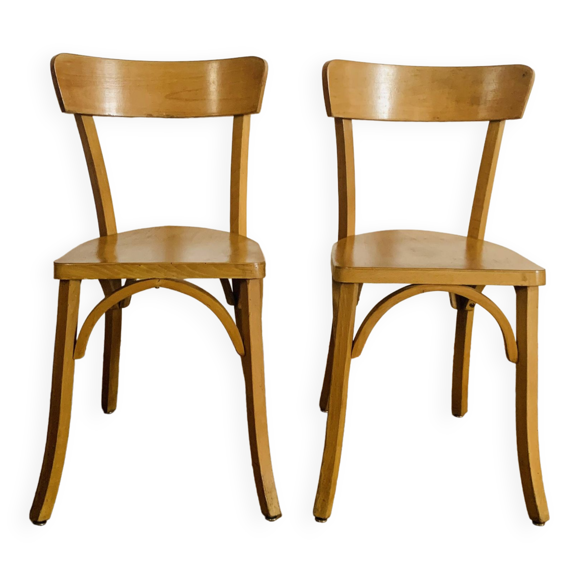 Pair of bistro chairs