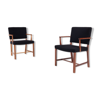 Set of 2 Danish armchairs by Erik Bjorn Olsen 1960