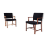 Set of 2 Danish armchairs by Erik Bjorn Olsen 1960