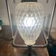 1960s vintage pendant lamp in decorated glass Italian design