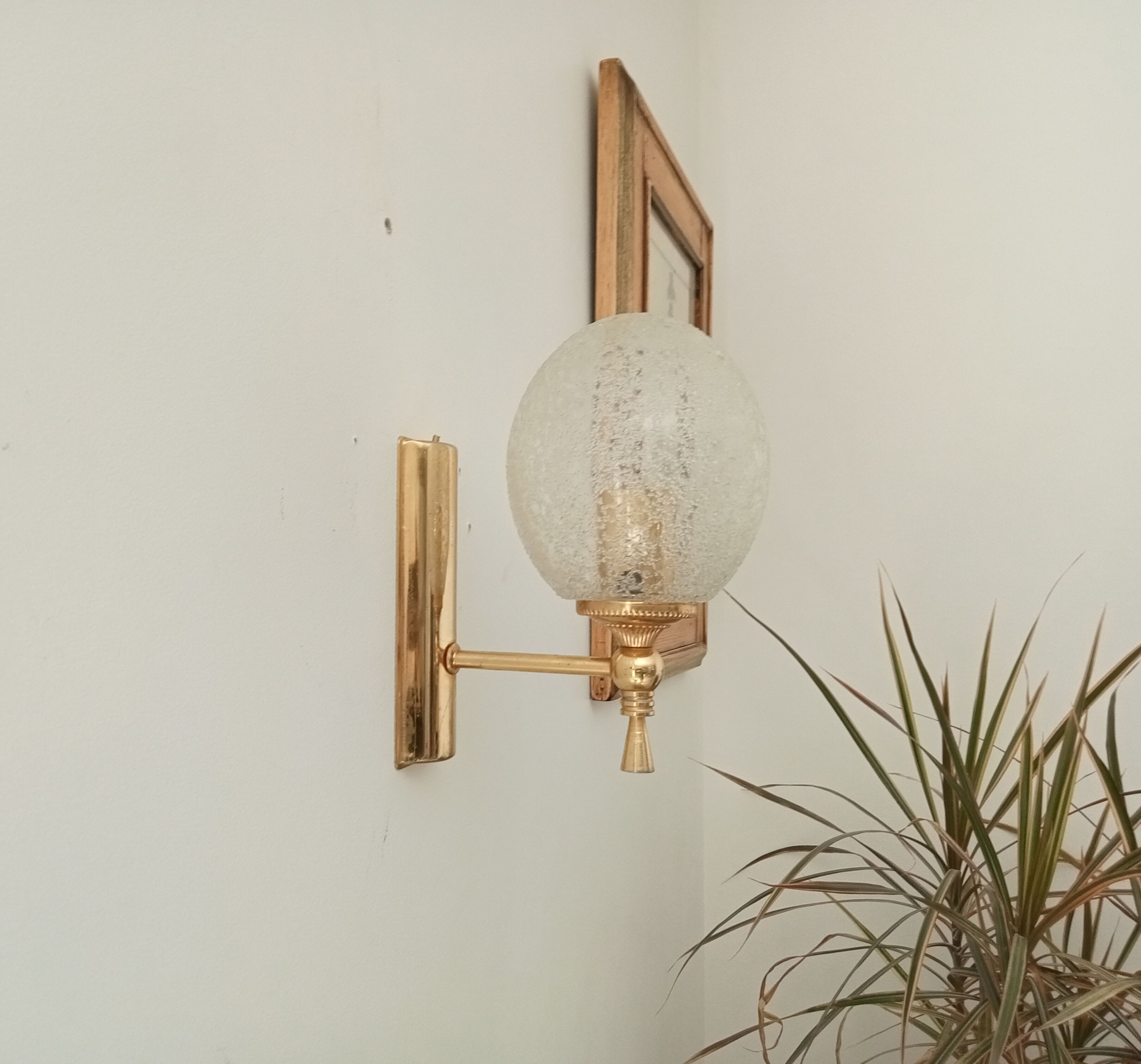 Vintage wall lamp 50s 60s