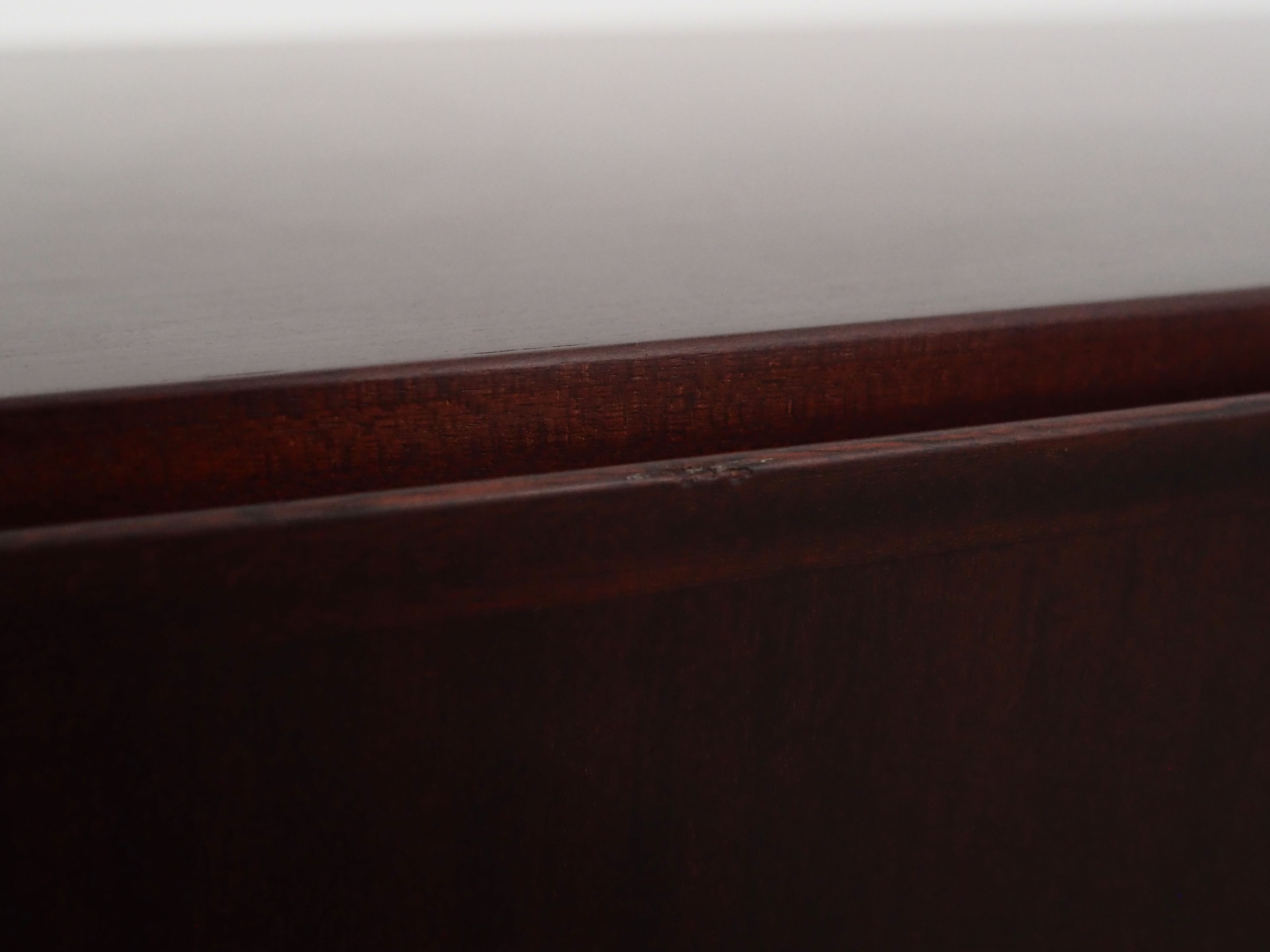 Mahogany cabinet, Danish design, 1970s, manufacturer: Omann Jun