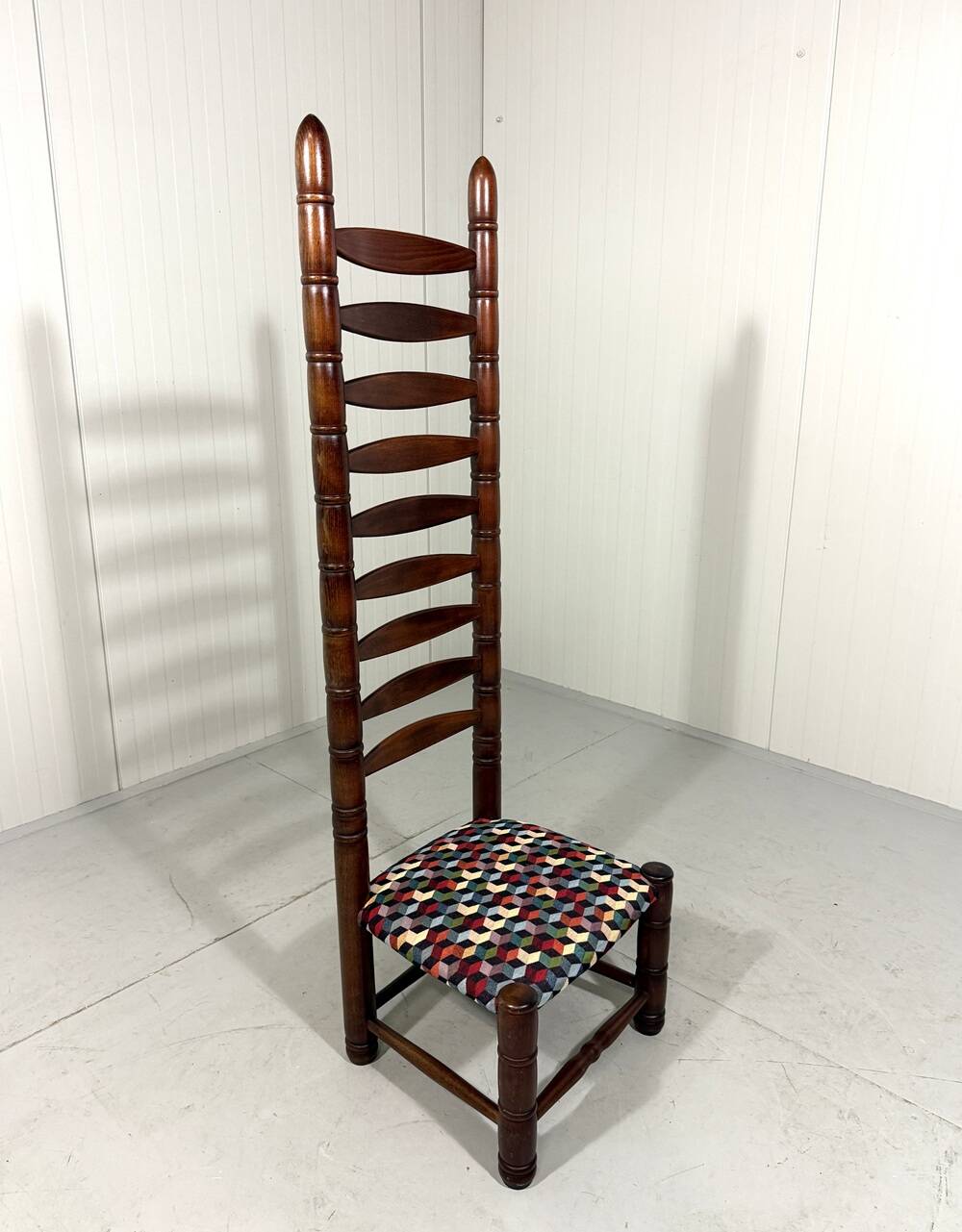 High back ladder chair 1970’s