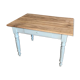 Table wood feet turned