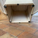 Travertine coffee table