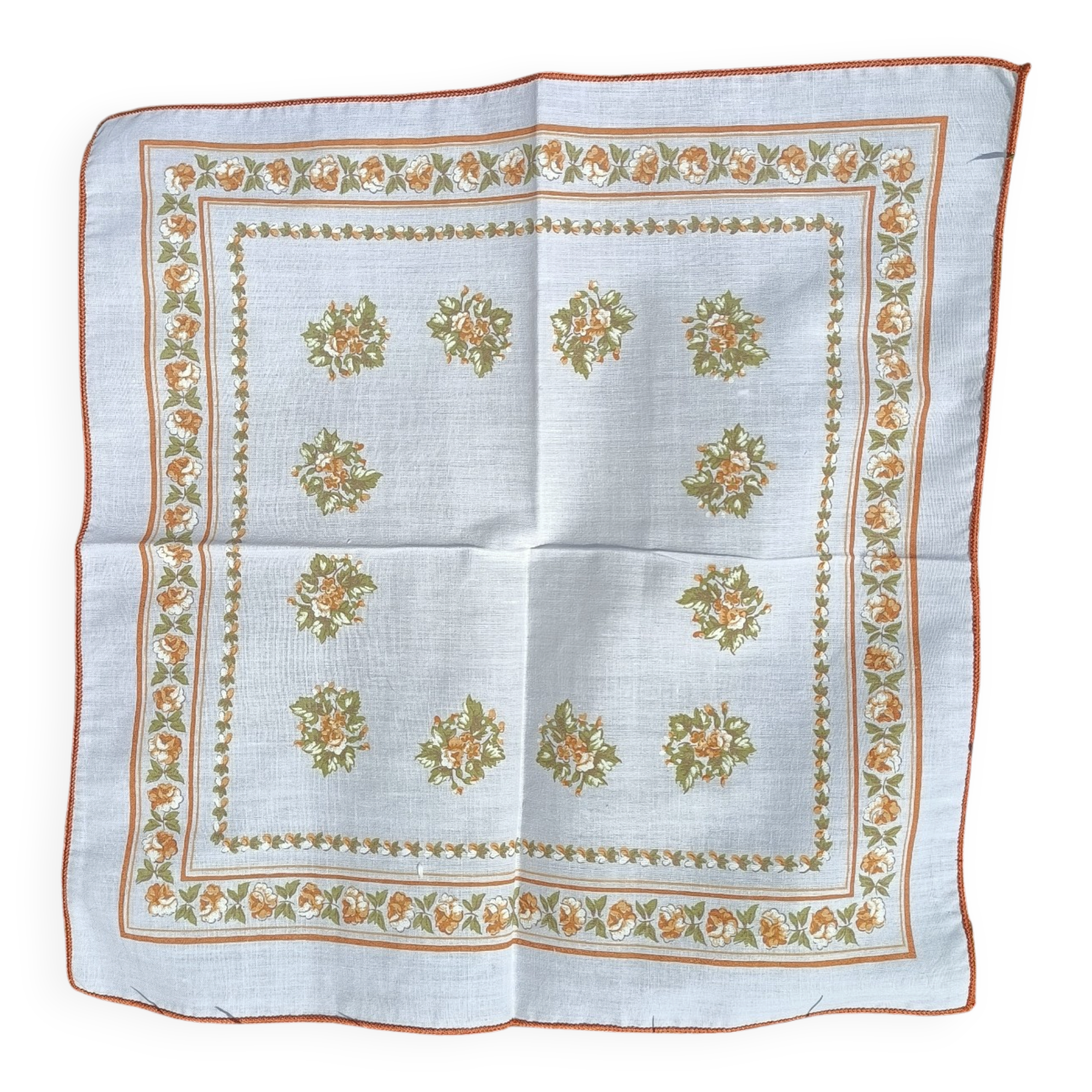 Retro table napkins x2