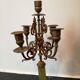 Napoleon III candelabra chandeliers in bronze and marble
