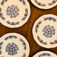 Dessert plates Moulin des Loups