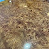 Italian coffee table elm magnifying glass