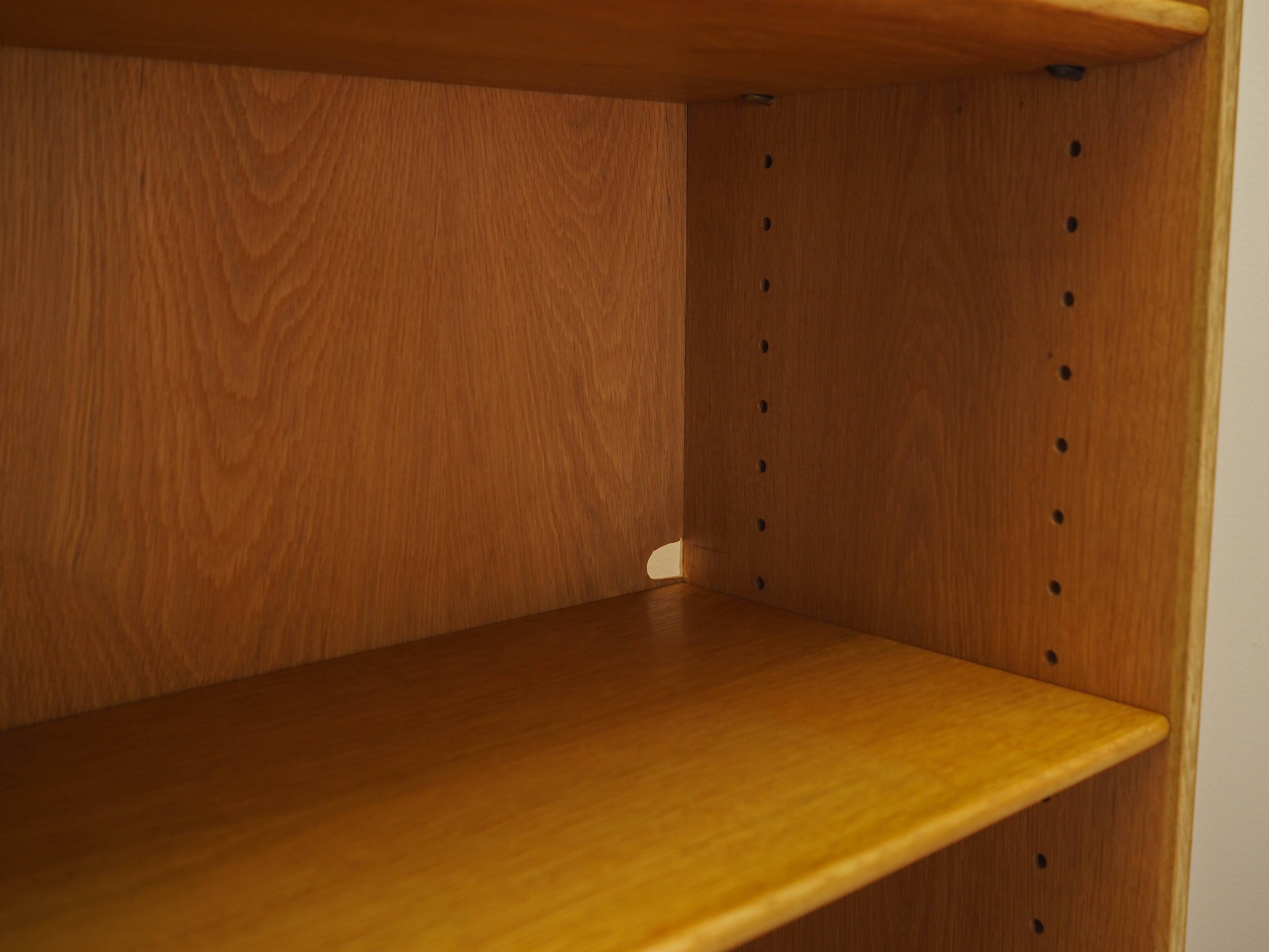 Ash wood bookcase, Danish design, 1960s, designer: Børge Mogensen