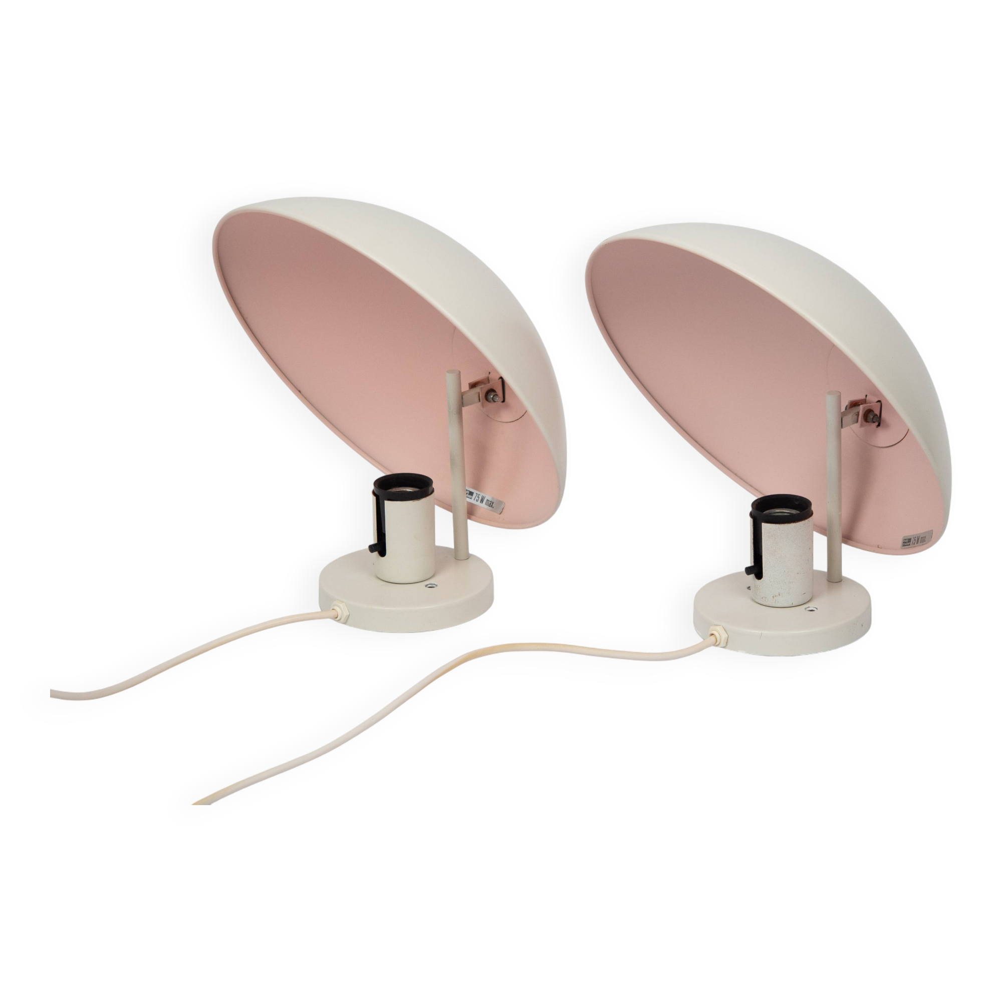 Pair of 2 wall lamps PH Hat by Poul Henningsen, Louis Poulsen, 1961