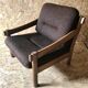 Vintage brutalist armchair circa 1980