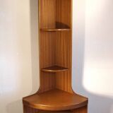 Furniture - corner shelf in teak 70s