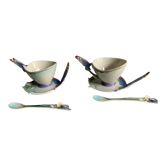 Fine porcelain cups