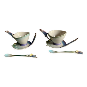 Fine porcelain cups