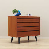 Commode en teck, design danois, années 1970, production: Danemark