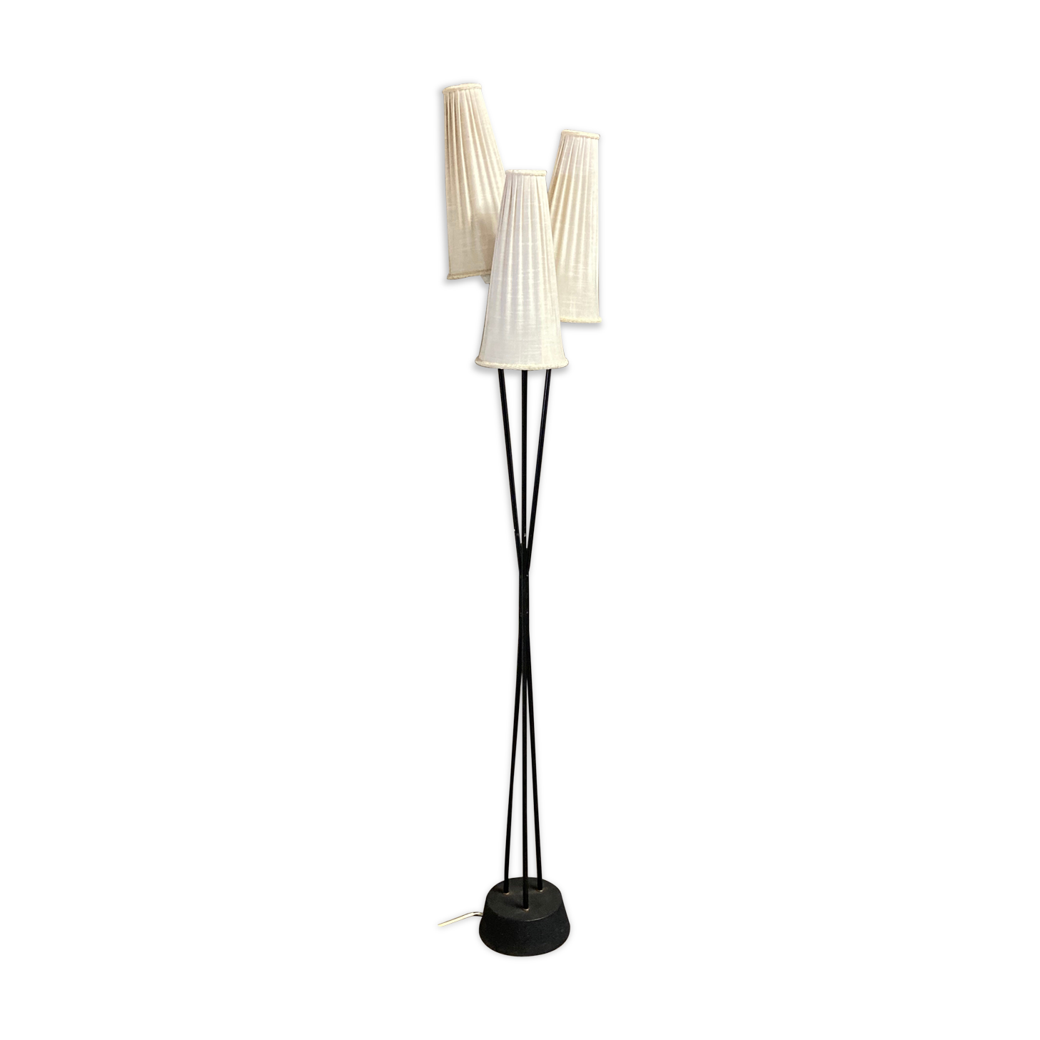 Lampadaire métal 1950