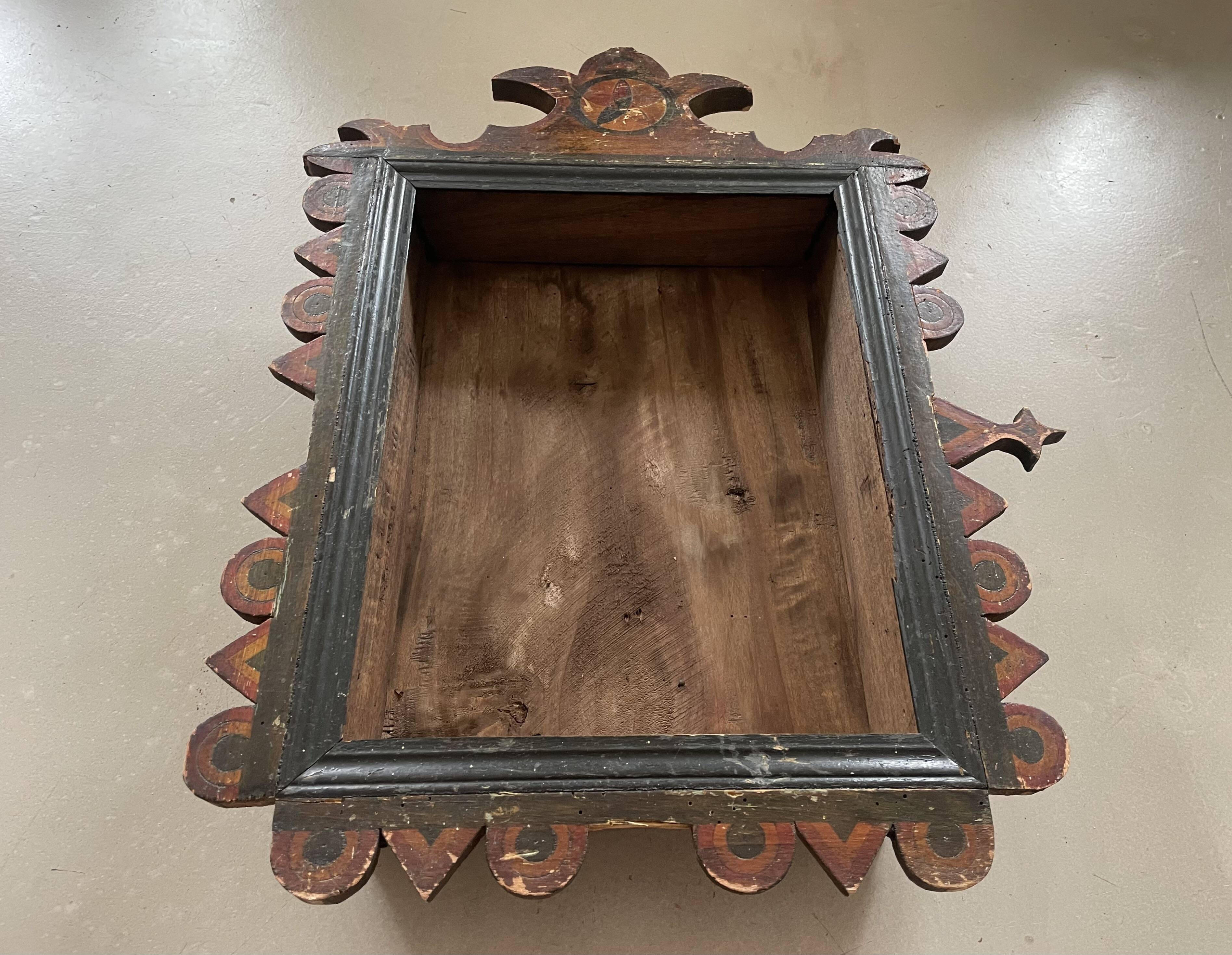 Old wall box / Folk art