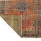 Anatolian handmade vintage rug 221 cm x 157 cm