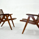 Chairs designed by Niko Kralj produced by Stol Slovenia