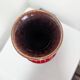 Vase Bay Keramik West Germany red vintage 70s - model 68/25