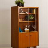 Vintage teak display cabinet