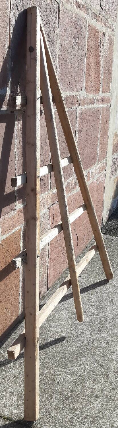 Folding ladder for olive trees. (Spain, 1940s/50s)