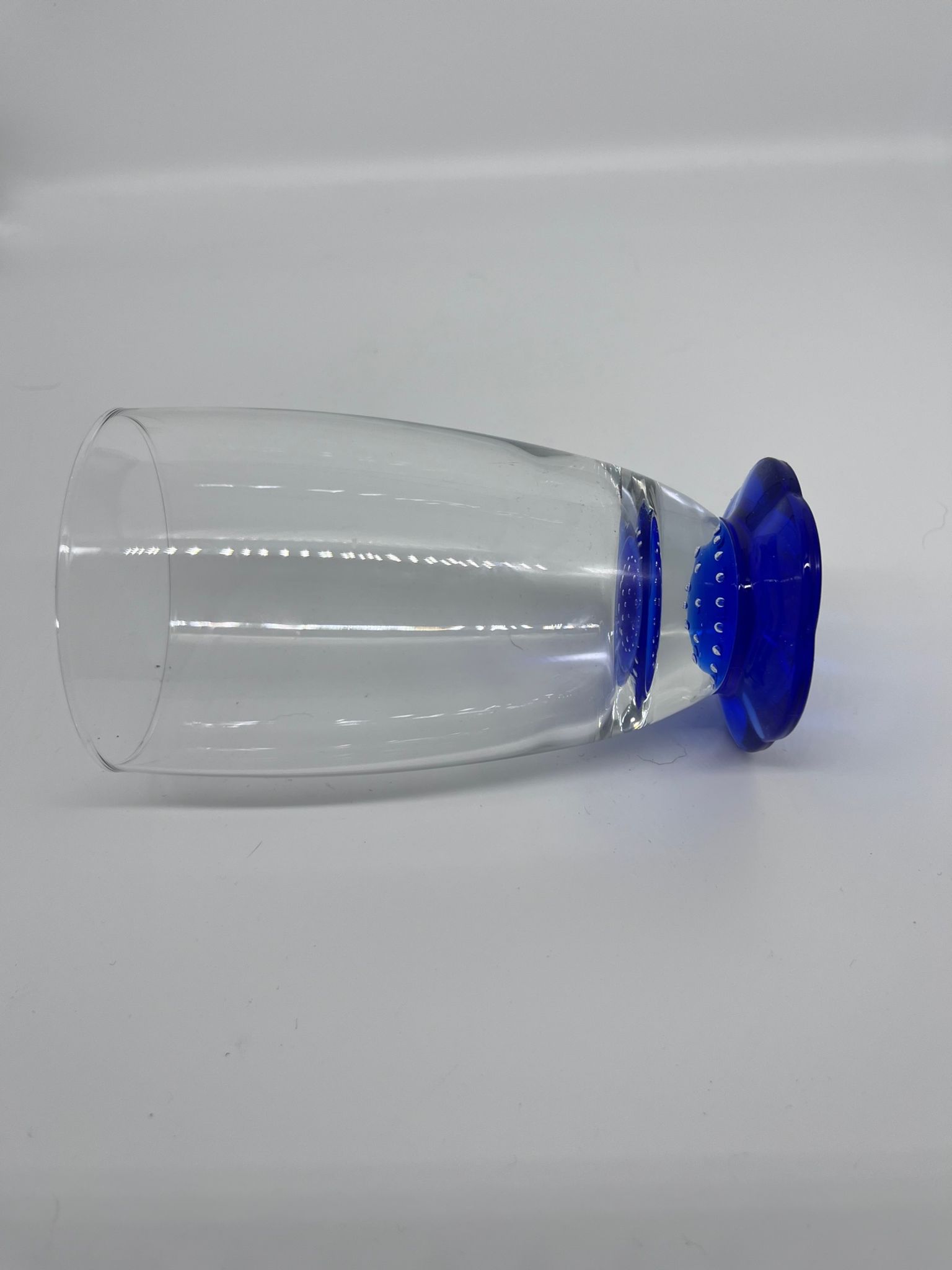 6 murano glass cups