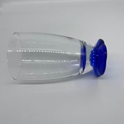6 murano glass cups