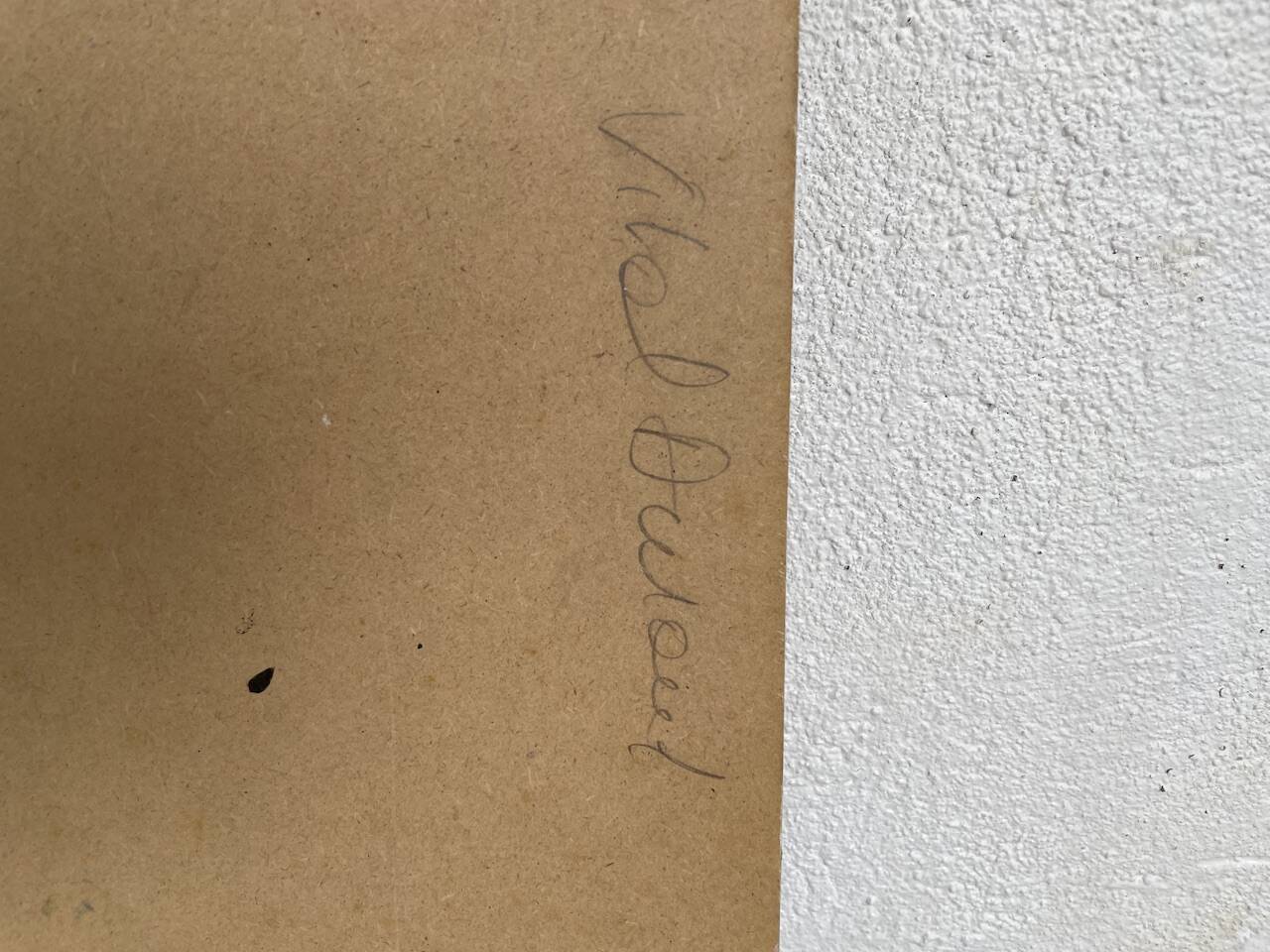 Oil on landscape panel