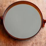 Vintage Grofillex mirror from the 70s, plexiglass