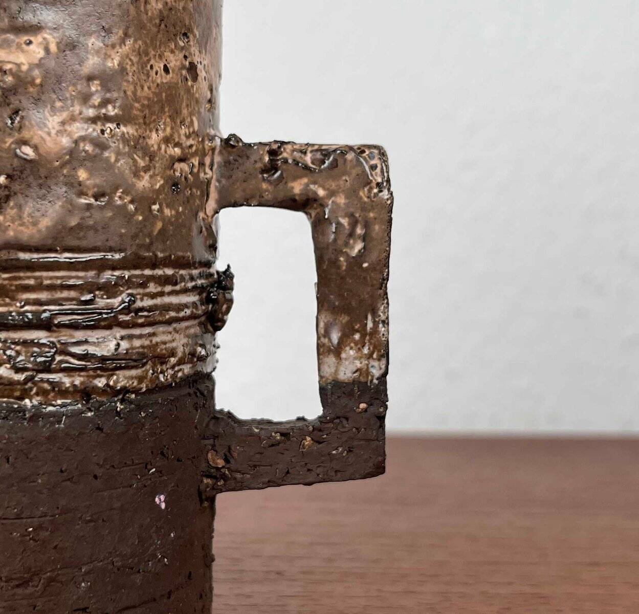 Mug Vase from Danish Modern Pottery Studio by Robert Rob Bentsen, 1960s