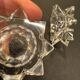 Pair of Saint-Louis cut crystal salt cellars